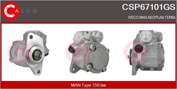 CASCO CSP67101GS Servopumpe für MAN L 2000 LKW in Original Qualität