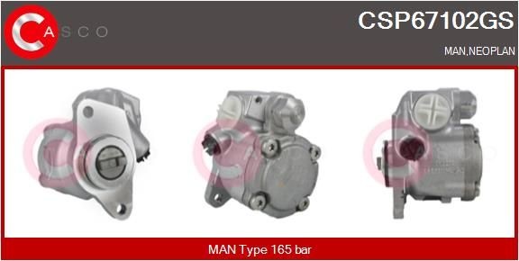 CASCO CSP67102GS Power steering pump 81 47101 6186