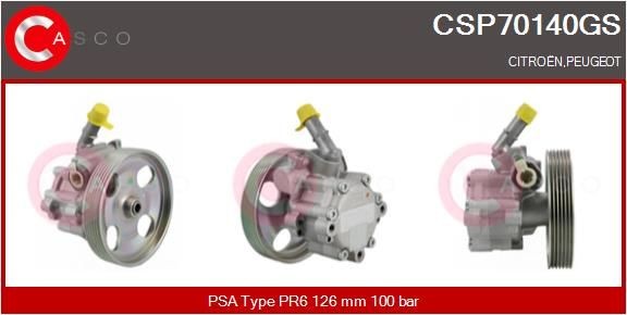 CASCO CSP70140GS Power steering pump 4007ZR