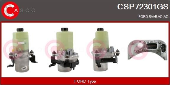 CASCO CSP72301GS Power steering pump 4M51-3K514-DB