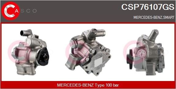 CASCO CSP76107GS Power steering pump ML W163 ML 270 CDI 2.7 163 hp Diesel 2004 price
