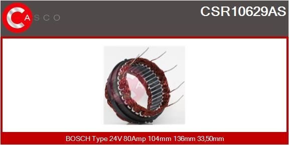 CASCO CSR10629AS Stator, alternator 51.26106.0007