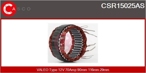 CASCO CSR15025AS Alternator Regulator A11VI72