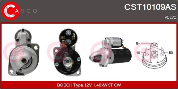 CASCO CST10109AS Starter motor 1 357 199