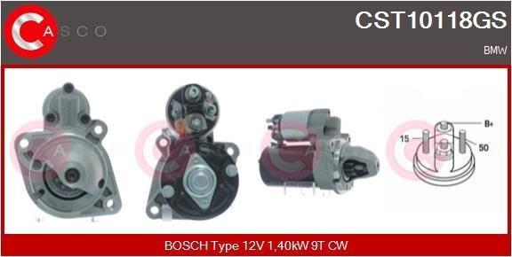 CASCO CST10118GS Starter motor 7501738
