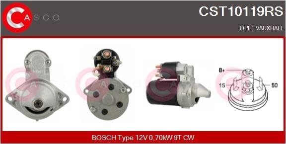 CASCO CST10119RS Starter motor 12411350246