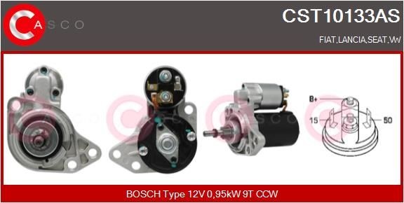 CASCO CST10133AS Starter motor 020 911 023 NX
