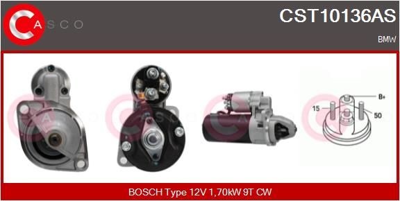 Great value for money - CASCO Starter motor CST10136AS
