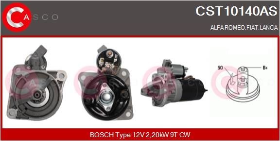 CASCO CST10140AS Starter motor ALFA ROMEO experience and price