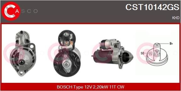 CASCO CST10142GS Starter motor 1118 0180