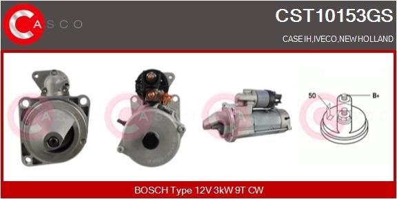 CASCO CST10153GS Starter motor 580 144 18 14