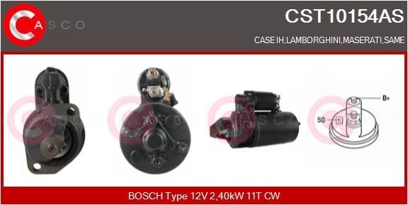 CASCO CST10154AS Starter motor 6057201 00084