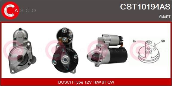 CASCO CST10194AS Starter motor 005 151 3801