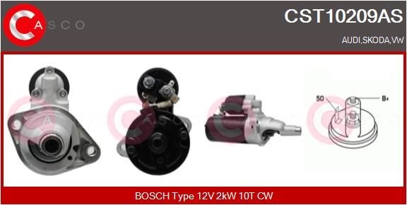 Great value for money - CASCO Starter motor CST10209AS