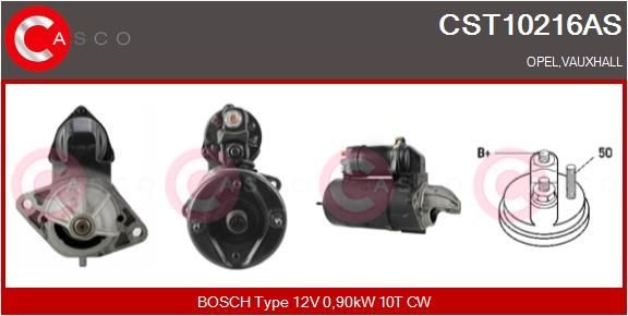 CASCO CST10216AS Starter motor 62-02-043