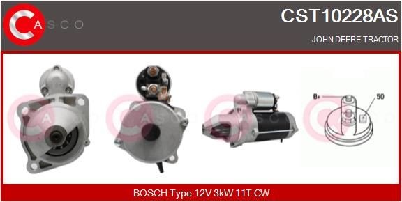 CASCO CST10228AS Starter motor RE501157