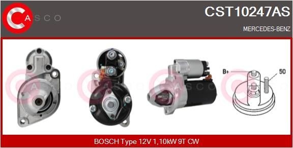 Great value for money - CASCO Starter motor CST10247AS
