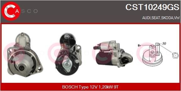 Great value for money - CASCO Starter motor CST10249GS