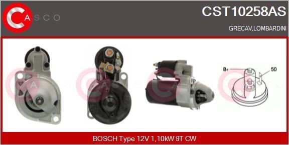 CASCO CST10258AS Starter motor 58402380