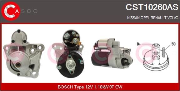 CASCO CST10260AS Starter motor 23300-00QAH