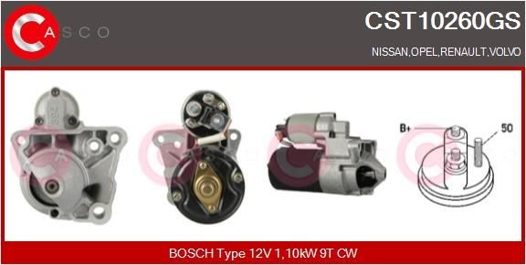 CASCO CST10260GS Starter motor 91169473