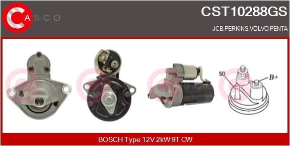 CASCO CST10288GS Starter motor 3803929