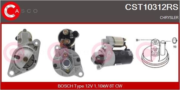 CASCO CST10312RS Starter motor 4793 493