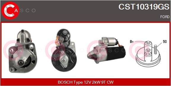 Great value for money - CASCO Starter motor CST10319GS
