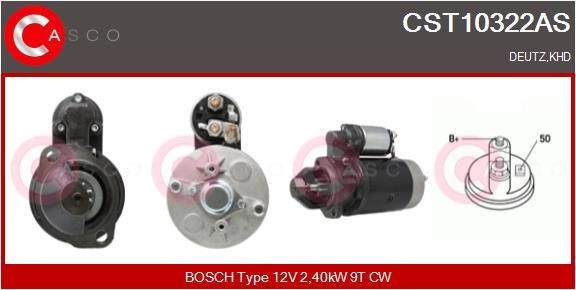 CASCO CST10322AS Starter motor 116 4414