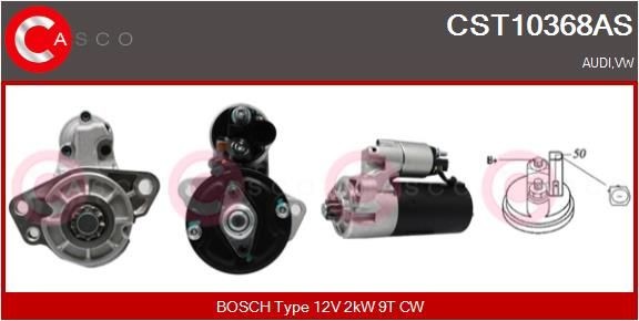 Great value for money - CASCO Starter motor CST10368AS
