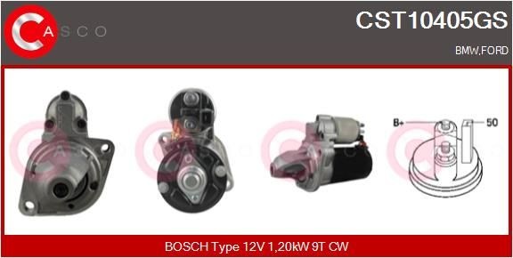 Great value for money - CASCO Starter motor CST10405GS