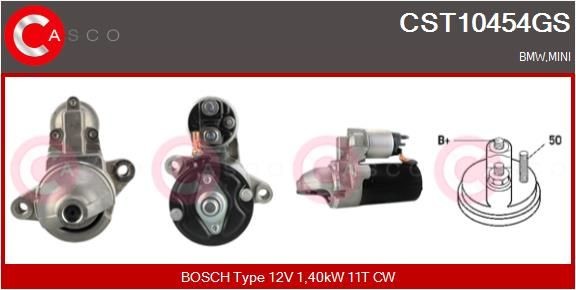 CASCO CST10454GS Starter motor MINI experience and price