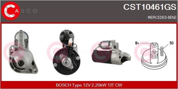 Great value for money - CASCO Starter motor CST10461GS