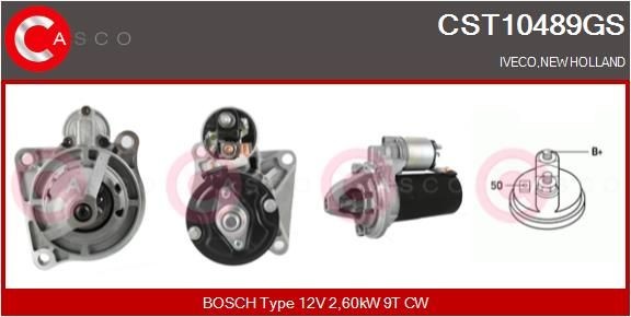 CASCO CST10489GS Starter motor 5801441816