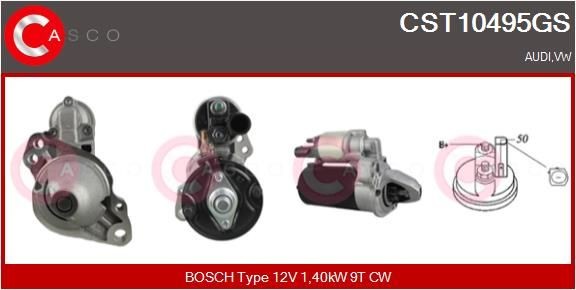 CASCO CST10495GS Starter motor 07C-911-023-G