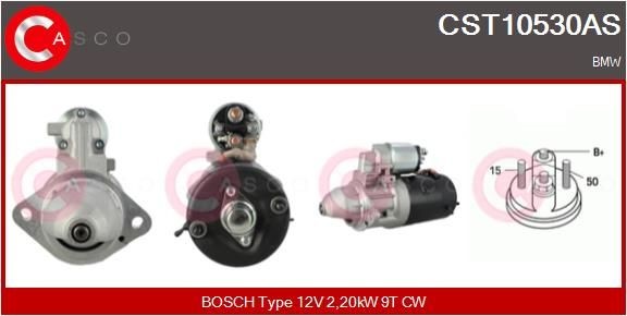 CASCO CST10530AS Starter motor 12 41 1 711 403