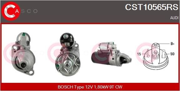 CASCO CST10565RS Starter motor 077911023C