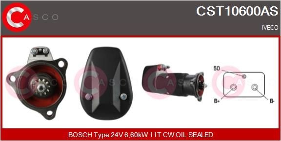 CST10600AS CASCO Anlasser für IVECO online bestellen