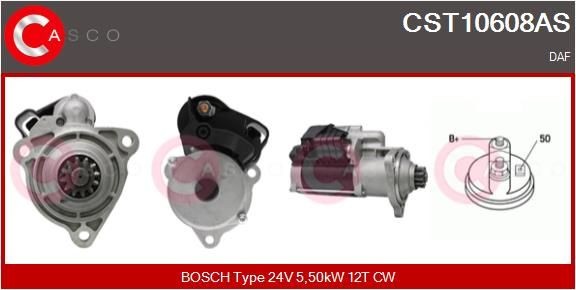 CASCO CST10608AS Starter motor 168 8625