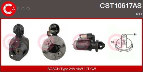 CASCO CST10617AS Starter motor 117 8671