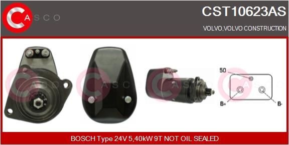 CASCO CST10623AS Starter motor 9004881097