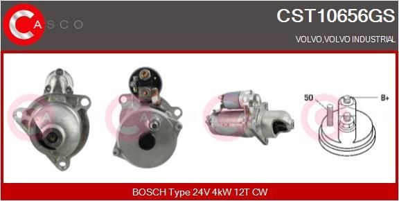 CASCO CST10656GS Starter motor 8 500 044 7
