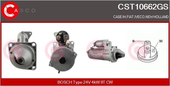 CASCO CST10662GS Starter motor 500325137
