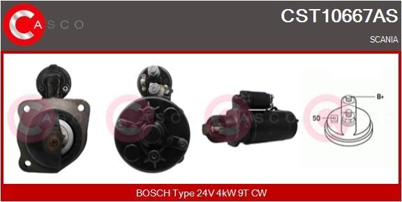 CST10667AS CASCO Anlasser für SCANIA online bestellen