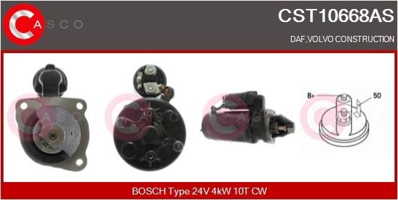 CASCO CST10668AS Starter motor 3091 293 M92