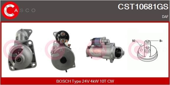 CASCO CST10681GS Starter motor 1703434