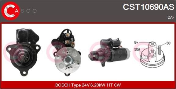 CASCO CST10690AS Starter motor 1 284 775