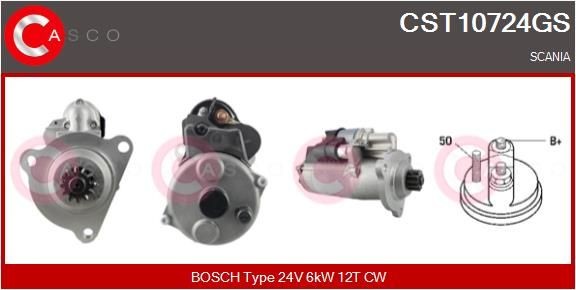 CASCO CST10724GS Starter motor 1447912