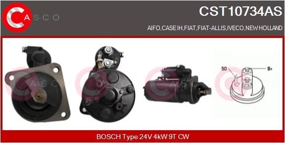 CASCO CST10734AS Starter motor 480 7379