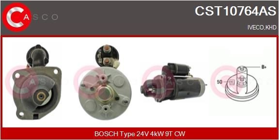 CASCO CST10764AS Starter motor 01180804